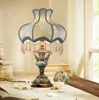 Tischlampen Europäische romantische Lampe Blütenblatt Prinzessin Desktop-Dekoration für Schlafzimmer Nacht Wohnzimmer Sofa Kaffee