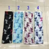 Moda Yeni Chihuahua Baskı Eşarpları ve Şalları Hayvan Köpek Deseni Sargısı Hicab Mix 4 Renk Bütün 10 PCS Lot Shippin221k