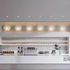 Kolye lambaları Nordic Light Lüks Kristal Kraliyet Çocuk Odası Asma Işıklar Basit Yaratıcı Ev Dekoru Şeffaf Lamba