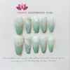 Faux Ongles À La Main Dégradé Appuyez Sur Les Ongles Avec Des Conceptions 3d Couverture Complète Ballerine Ongles Artificiels Manucure Japonaise Décoration Nail Arts 230609