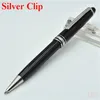 High Quality 163 Bright Black Ballpoint Pen / Roller Ball Pen Classic Office Stationery Promotion Pens For Birthday Gift