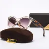 Gafas de sol de diseñador superior para hombres Mujeres Retro Sevasses Outdoor Shades Fashion Classic Lady Sun Glasses Mirrors 6 Colors con caja Tom Eyeglass 314