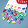 Temperamatite 40 Pezzi Mini Colori Misti 26mm Temperamatite Materiale Scolastico in Plastica Articoli di Cancelleria Studente Bambini Taglierina Accessori 230609