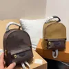 Modedesignerinnen Frauen Rucksack Umhängetasche Doppelgurtbeutel Hochwertige Mini -Handtasche