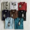 Jersey CP Polo Designer Hommes T-shirt Casual Polo Manches Courtes Coton CP Broderie Petite Étiquette Chemise Homme Golf Sweat M-2XL