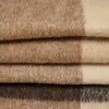 Écharrés Zar Scarpe de cachemire pour femmes Winter Wraps Wraps Soft Plaid Stripes Modèle de couches à glands