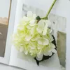 Decorative Flowers Artificial Silk Hydrangea Fake Branch Bridal Wedding Flower Hand Balls Home Table Decor