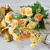 Dekoratif Çiçekler Yapay 30cm Hyrangea Karnaval Küçük Leylak İpek Düğün Gelin Buket Diy Partisi Ev Yatak Odası Dekorasyon Bitkileri