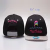 2019 Marka Karikatür Tarzı NY Pink Dolphin Kids Snapback Beyzbol Kapakları Bebek Kız Çocuk Snapback Hats Chapeu Casquette Bone Gorras306u