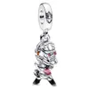 925 Pounds Silver New Fashion Charm Original Round Beads, Cartoon Character Beads, Compatible Pandora Bracelet, Beads