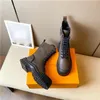 2024 Designer Paris Ruby Flat Ranger High Boots BEAUBOURG Ankle Boot Calfskin Chunky Martin Winter Shoes Laureate Platform Desert Lace-up Sn