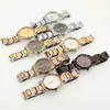 Wristwatches 10pcs/Lot Mixed Bulk Fashion Men Watches Stainless Steel Quartz Business Dress Gift