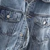 Vestes pour hommes Streetwear Mode Hommes Denim Veste Printemps Automne Rétro Bleu Imprimé Designer Casual Extérieur Manteaux Hip Hop Vêtements Drop