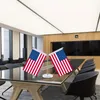 Auto Ornament - Amerikaanse Vlag Metalen Model Auto Interieur Accessoires