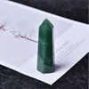 Natural Crystal Point Green Jade Energy Tower Arts Ornament Mineral Healing Wands Reiki Raw Ability Quartz Pillar Adkco