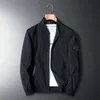 Stone-Jacke Island Frühlings- und Herbst-Designer-Herren-Markenmantel, neuer Herren-Windbreaker-Bomber, Herren-Militär-Outdoor-Freizeitkleidung, Stone-Island-Jacke