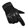 Cycling Gloves Men's Tactical Outdoor Half-finger Protective Sports Training Non-slip Mountaineering Full Finger