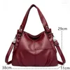 Abendtaschen Hohe Qualität Weiche Leder Handtaschen Für Frauen 2023 Vintage Frauen Schulter Messenger Tasche Luxus Große Kapazität Weibliche Sac A