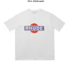 Top Craftsmanship T-shirts pour hommes et femmes RHUDE New Print T-shirt populaire à manches courtes Trendy Brand Underlay