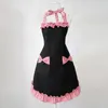 Cute Retro Lovely Vintage Ladies Kitchen Flirty Vintage Aprons for Women Girls with Pockets for Mothers Day Gift 1224467