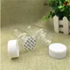 50PCS 15ML 30ML 50ML 80ML 100ML 150ML 200ML Clear Transparent Empty Plastic Pack Bottles Jars Pill Candy Bank good qty Chihf