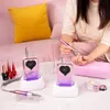 Nail Manicure Set Professional Portable Rechargeable Cordless Desktop 35000RPM E File Manicure Pedicure Electric Nail Drill Machine Tools 230609