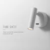 Wall Lamp LED Bedside Modern Minimalist Bedroom Background Nordic Living Room Comes With Switch Rotating Reading Light