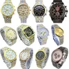 Wristwatches 10pcs/Lot Mixed Bulk Fashion Men Watches Stainless Steel Quartz Business Dress Gift