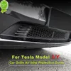 Nouveau couvercle de protection d'entrée d'air de calandre de voiture Modification de filet d'insecte de Type divisé pour Tesla modèle Y modèle 3 2017 2018 2019 2020 2021 2022