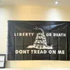 EE. UU. 3x5 pies "Don't Tread On Me" Gadsden Flag 90x150cm "libertad o muerte" Tea Party Rattle Snake Gadsden Banner Flag