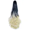 22 -inch diverse color long curly hair of ponytail High -quality comfortable and durable, suitable for all occasions to enrich your shape