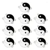 Charm-Armbänder für Chi Bagua-Legierungsanhänger Yin Yang Charms Halskette Armband Ohrringe Schmuckherstellung Perlen Basteln Erkenntnisse