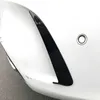Ny kolfiberbil bakre stötfångare omger luftuttagets svansvindkniv för Mercedes-Benz C-klass W205 bilstyling tillbehör