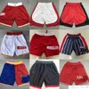 新しいバスケットボールJalen Green Jabari Smith Jr. Tari Eason Shorts Classic Just Don with Pocket Hip Pop Pant Zipper Sweatpants Gordon Nwaba