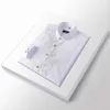 Camisas de manga comprida masculinas de designer de luxo, moda de alta qualidade, nova camisa de impressão casual de verão Casablanca, camisa masculina de manga comprida fina A02