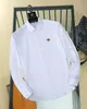 Camisas de manga de vestir de diseñador de lujo para hombres Camisa de manga larga delgada de verano de Casablanca Nueva moda de calidad superior Camisa de manga larga delgada para hombres A23