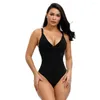 Women's Shapers WonderBeauty Woman Deep V Bodysuit Strap Body Shaper Backless Thong Seamless Shapewear Push Up Waist Trainer Slimming Corset