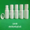 500PCS 10g/ 10cc/ 10ml small plastic containers pill bottle with seal cap lids, empty white round plastic pill medicine bottles Dwweq