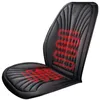 Bilstol täcker uppvärmd pad komfort auto med 3 växel justerbar stol kuddmatta värmare överbelastningsskydd passform