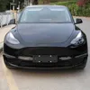 New For Tesla Model Y Car Fog Lamp Light Eyebrow Wind Knife Front Fog Lamp Decoration Board Car Exterior Modification Accessories