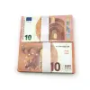 3er-Pack Partyzubehör 2022 Falschgeld Banknote 5 10 20 50 100 Dollar Euro Realistische Spielzeugbar-Requisiten Kopierwährung Filmgeld Faux-Billets 100 Stück/Packung