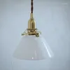 Lampy wiszące szklane lampa LED Oprawy oświetlenia światła kuchenne wiszące Cooper sypialnia loft deco nordyc lamparas de techo