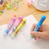 Bollpoint Penns Jonvon Satone 15 PCS Cartoon Animals Ten Color Penns Colored Ball Point Pen Ball Point Pen Partiage Stationery School Supplies 230609