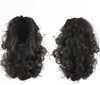 13 -calowe kręcone kucyki włosów są łatwe w użyciu i czyste, odpowiednie dla każdego koloru i rodzaju włosów. Wiele kolorów do wyboru