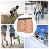 Pantalones de pato de goma rosa juguete amarillo lindo respiración de bragas