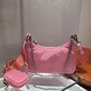 Alta qualità re edition Borsa a tracolla di lusso 3 pezzi triangolo palestra Borse in nylon per donna borsa da uomo tote crossbody all'ingrosso beach designer pochette mini borse a tracolla