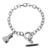 Braccialetti con ciondoli Punk Rolo Bracciale con maglie a catena Maschile Colore oro Guantoni da boxe in acciaio inossidabile OT Per uomo Gioielli moda regalo 2023