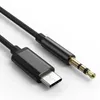 USB C naar 3.5mm AUX Hoofdtelefoon Type C audio kabels Jack Adapter Voor samsung Huawei Mate 20 P30 pro LG S20 plus Smartphone
