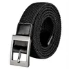 Drizzte grande taille 110-180 cm 190 cm 63 '' 67 '' 71 '' Long noir tresse élastique extensible ceinture hommes métal Bu272I