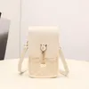 Kvällspåsar 2023 Spring Summer Mini Crossbody Bag Kvinnor broderad Tassel axel mobiltelefon kvinnlig solid messenger diagonal